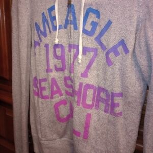 American Eagle Gray Hoodie